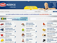 Tablet Screenshot of free-inzerce.cz